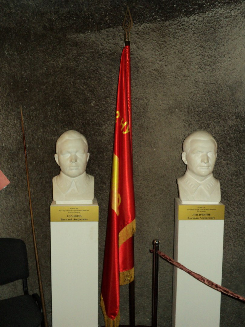 Экспозиция музея боевой славы в ВолГАУ (СХИ) 